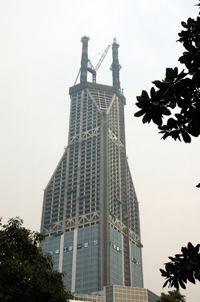 New skyscraper in Shanghai