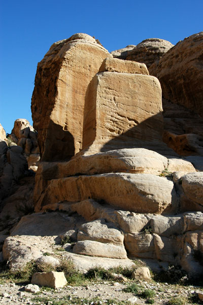 The Djinn Blocks were built by the Nabateans