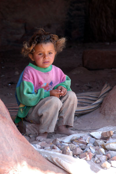 Local girl in Petra