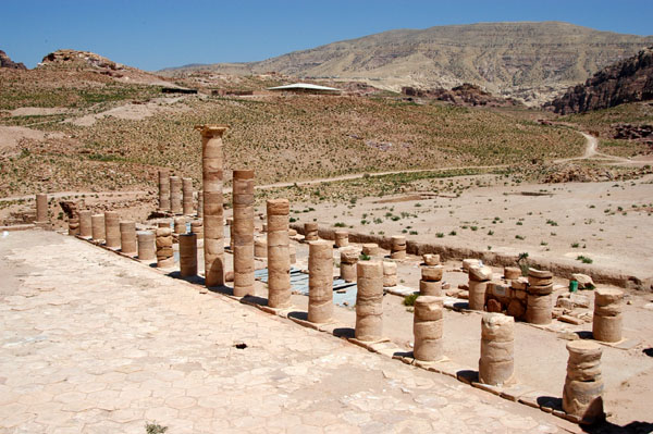 East Colonnade, Petra Great Temple