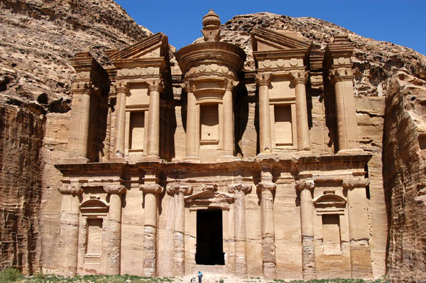 The Monestary built as a Nabataean temple