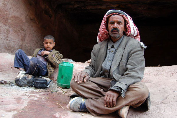 Local bedouin, Petra