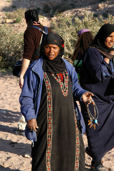 Bedouin woman in Petra