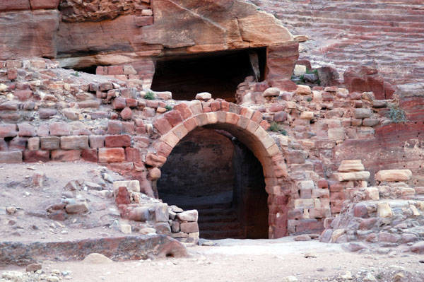 Entrance to the Theatre, Petra