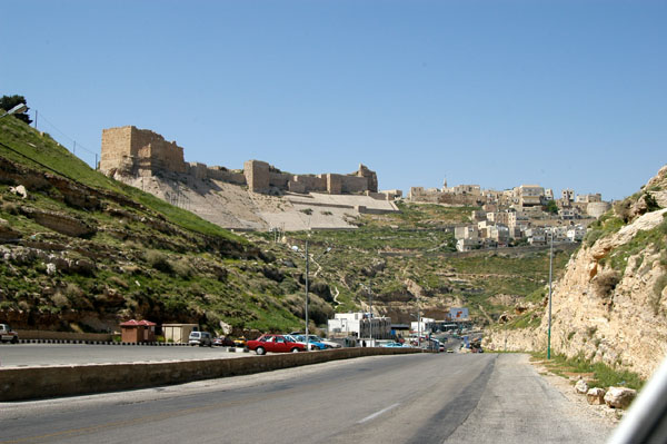 The Kings Highway approaching Karak