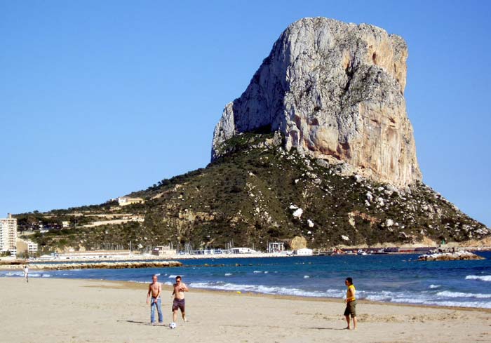 2005 Costa Blanca penon-from-calpe-beach