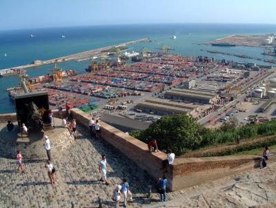 Barcelona: port from Montjuic