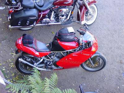 Birdseye view of Ed's Duc