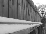Snow Along The Fence