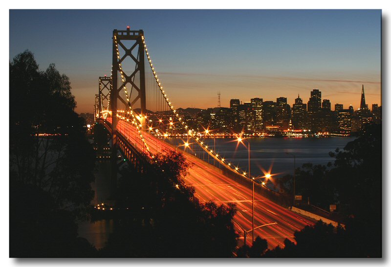 Bay Bridge Sunset