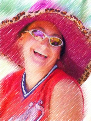 Baileys Hat - Color Pencil Effect