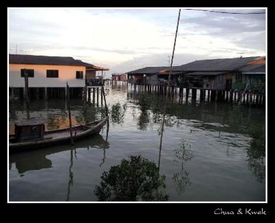 Malaysia Kukup Fishing Village