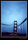Crossing the Bridge in the daybreak