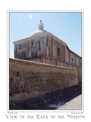 View of the Back of the Mission