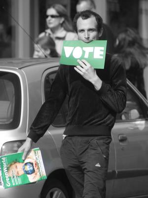 April 22 2005: Vote Green