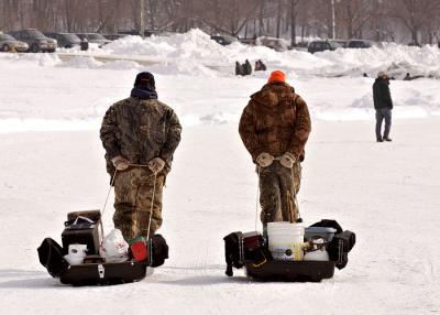 a long day on the ice