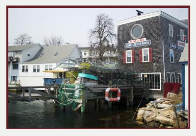 Boothbay begins to wake up from it's winter sleep.