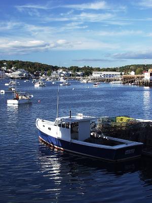 from another perspective. (Maine, Boothbay)