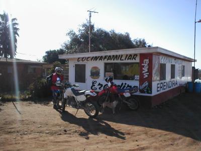 30 miles into day 3-Breakfast-Eijdo Erendira