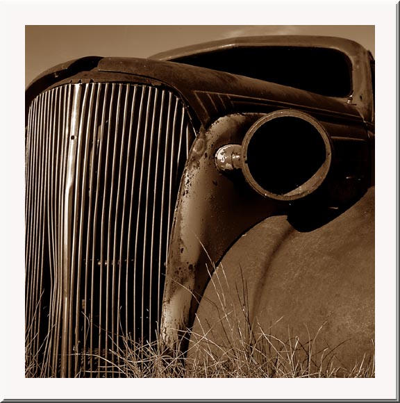 Car at Bodie, California, USA