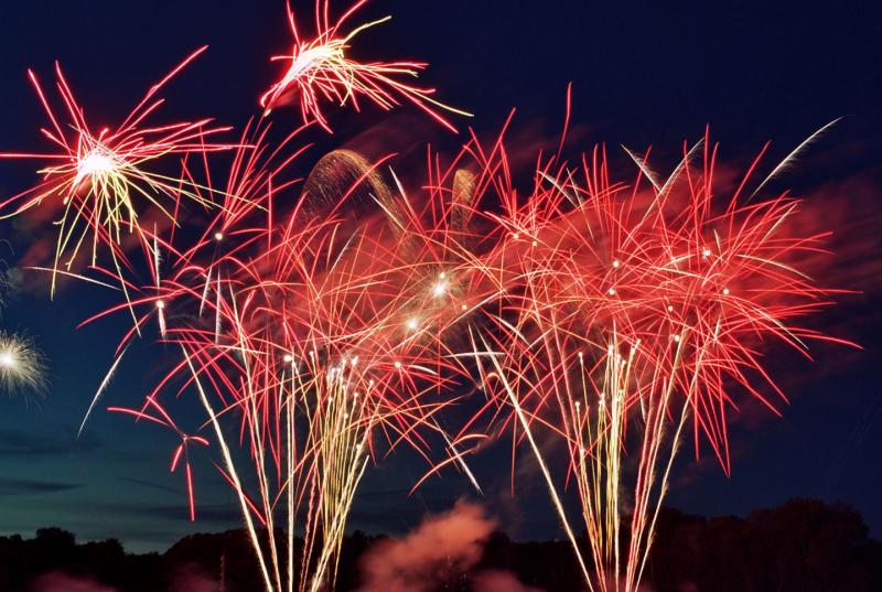 Les nuits de feux - Comptitions de feux dartifices au chteau de Chantilly