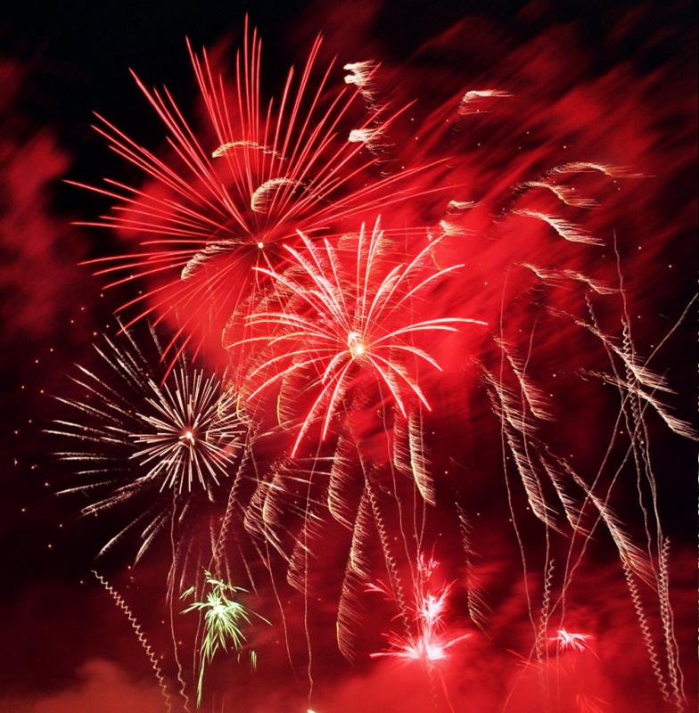 Les nuits de feux - Compétitions de feux d'artifices au château de Chantilly