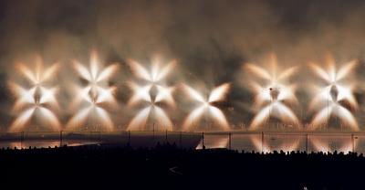 Les nuits de feux - Comptitions de feux d'artifices au chteau de Chantilly