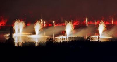 Les nuits de feux - Comptitions de feux d'artifices au chteau de Chantilly