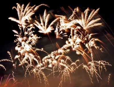 Les nuits de feux - Comptitions de feux d'artifices au chteau de Chantilly