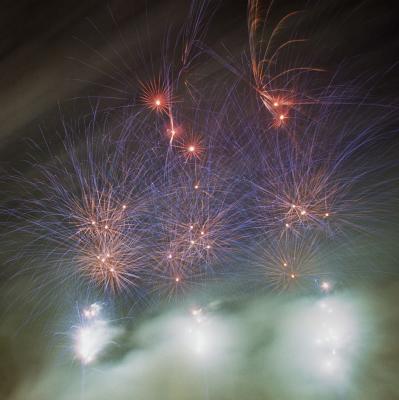 Les nuits de feux - Comptitions de feux d'artifices au chteau de Chantilly