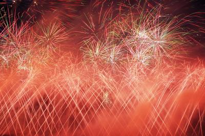 Les nuits de feux - Comptitions de feux d'artifices au chteau de Chantilly