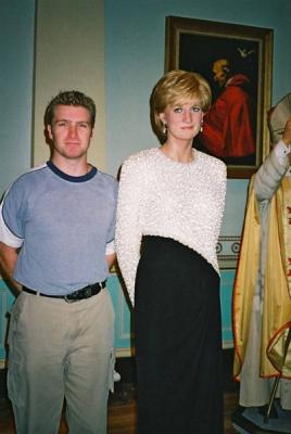 Lady Di looked real.