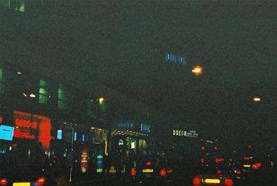 Not a very good picture of the Odeon Cinema on Edgware Road where we saw Signs.