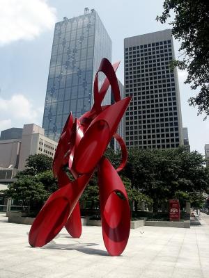 Metal Sculpture @ Bank of America building