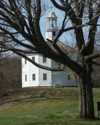 Richmond Round Church in Spring