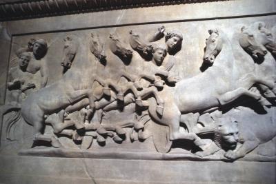 Lycian Sarcophagus lion hunt