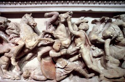 Alexander Sarcophagus battle