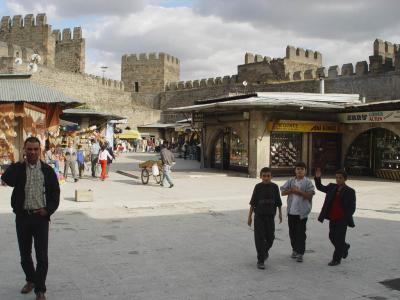 Kayseri at city walls 2553