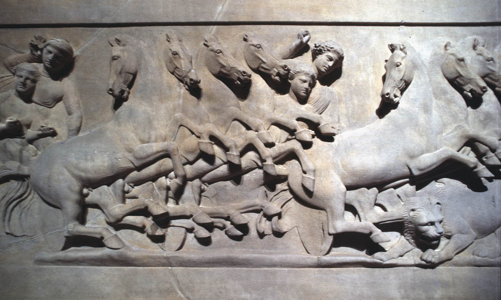 Lycian Sarcophagus lion hunt