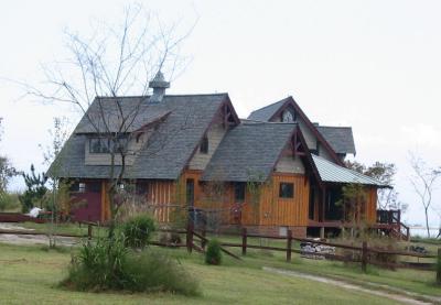 Still standing, with no damage, after Hurricane Isabel 9/18/03 - there's always something getting in the way of building!