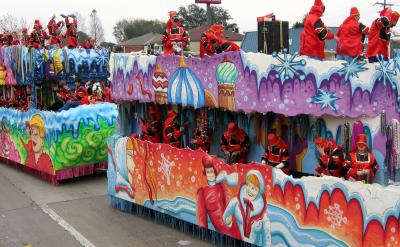 Double Decker Tandem Float