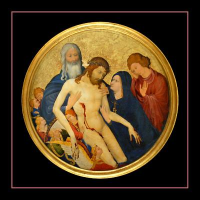 La Grande Pietà Ronde (1400) par Jean MALOUEL