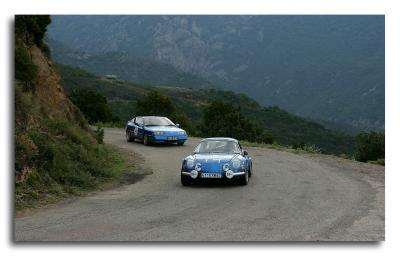 ...with old Alpines Renault...