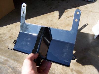 Here is a look at the back side of the receiver hitch