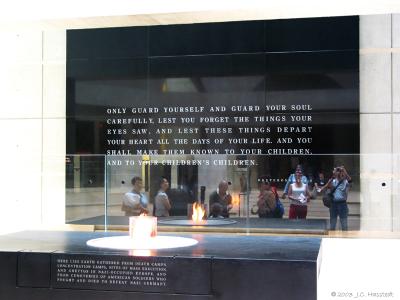 Holocaust Museum Eternal Flame