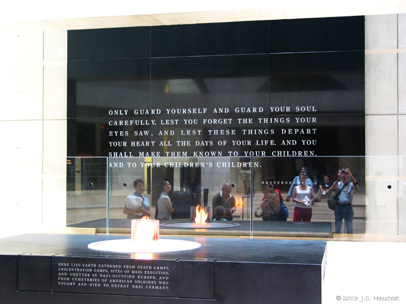 Holocaust Museum Eternal Flame