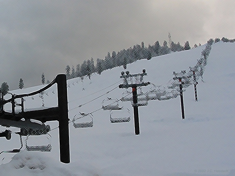 Snoqualmie Lift Crosshatch