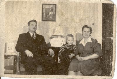 George, Pat and Edna
