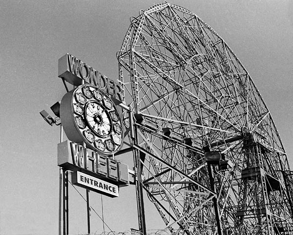 Coney Island ferris wheel