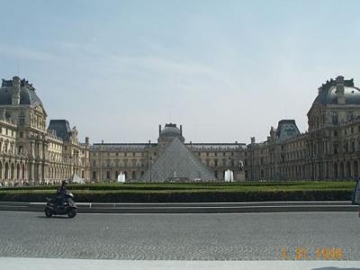 Courtyards of the Louvre